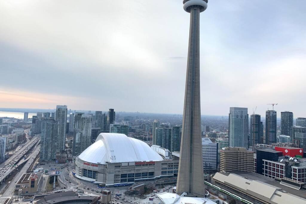 Ferienwohnung Magnificient View Next Cn Tower/Rogers/Union/Mtcc Toronto Exterior foto