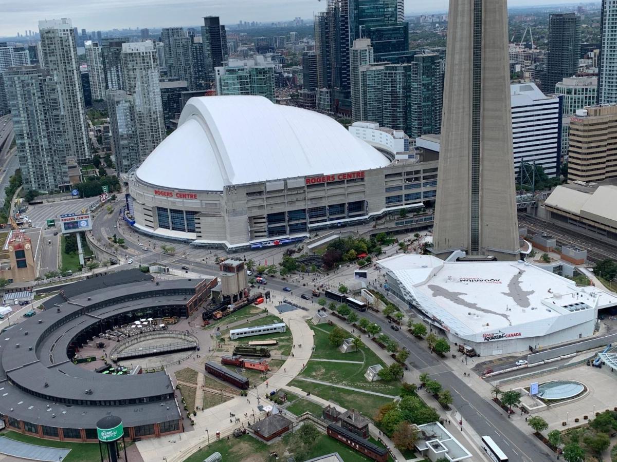 Ferienwohnung Magnificient View Next Cn Tower/Rogers/Union/Mtcc Toronto Exterior foto