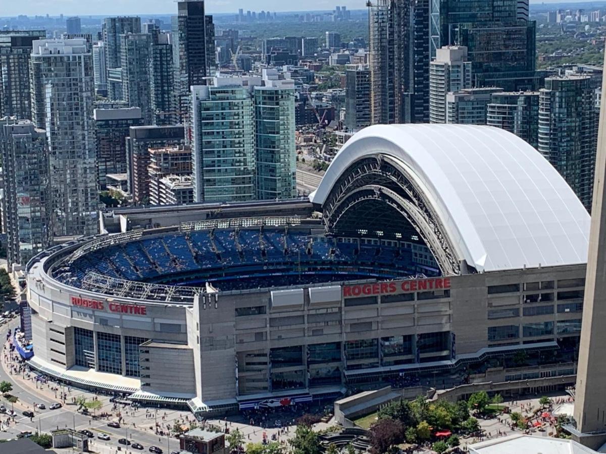 Ferienwohnung Magnificient View Next Cn Tower/Rogers/Union/Mtcc Toronto Exterior foto