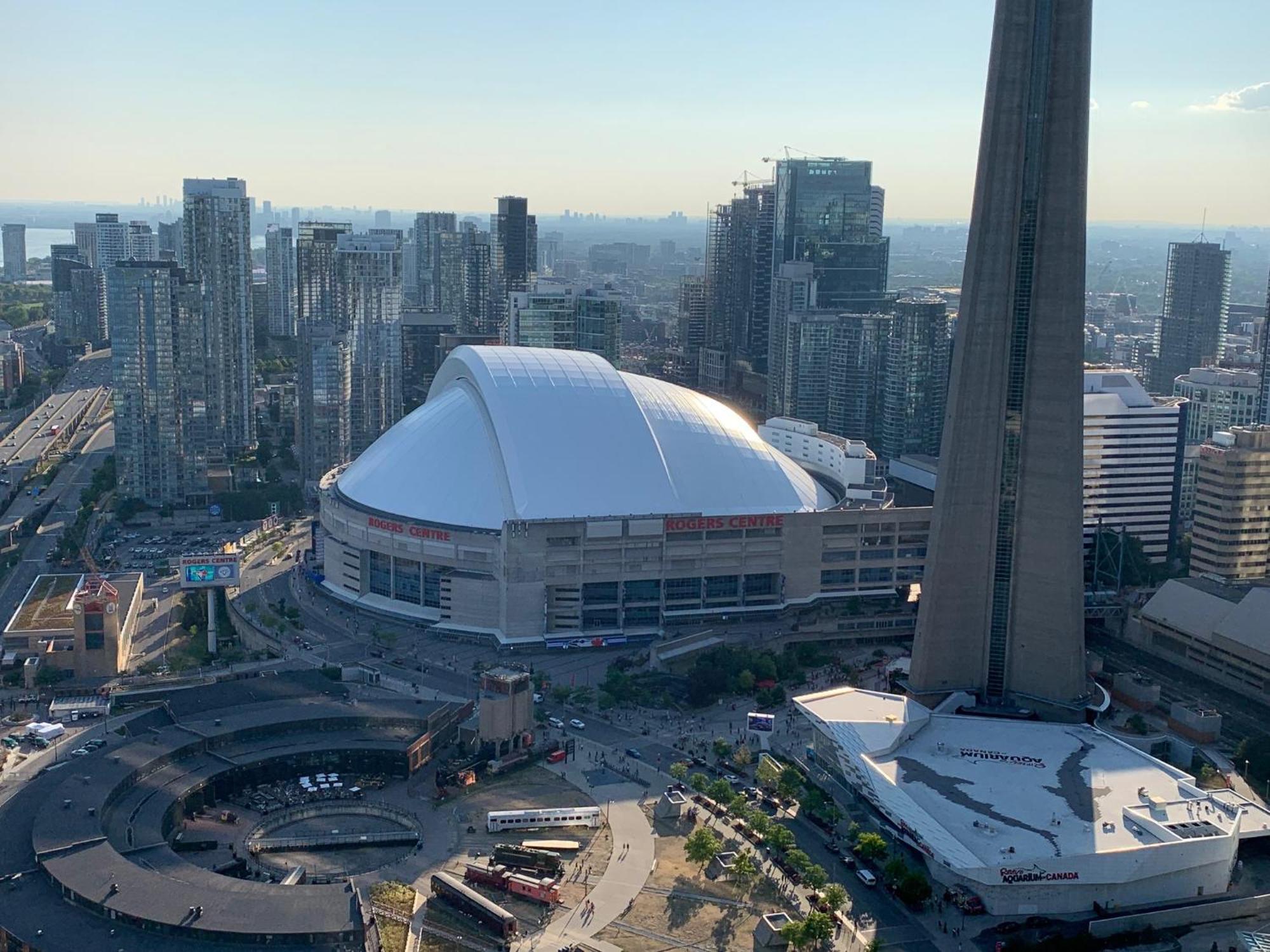 Ferienwohnung Magnificient View Next Cn Tower/Rogers/Union/Mtcc Toronto Exterior foto