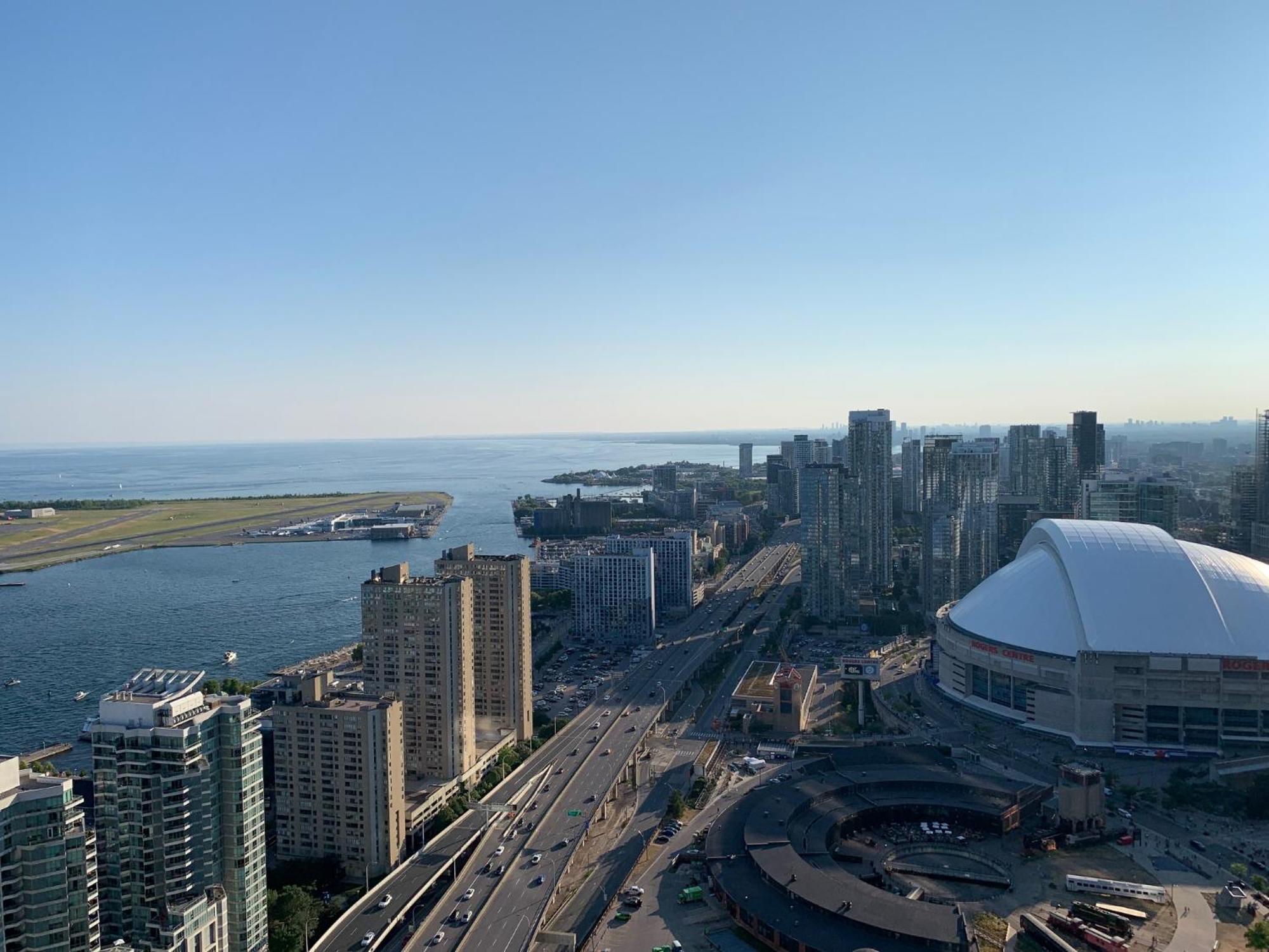 Ferienwohnung Magnificient View Next Cn Tower/Rogers/Union/Mtcc Toronto Exterior foto
