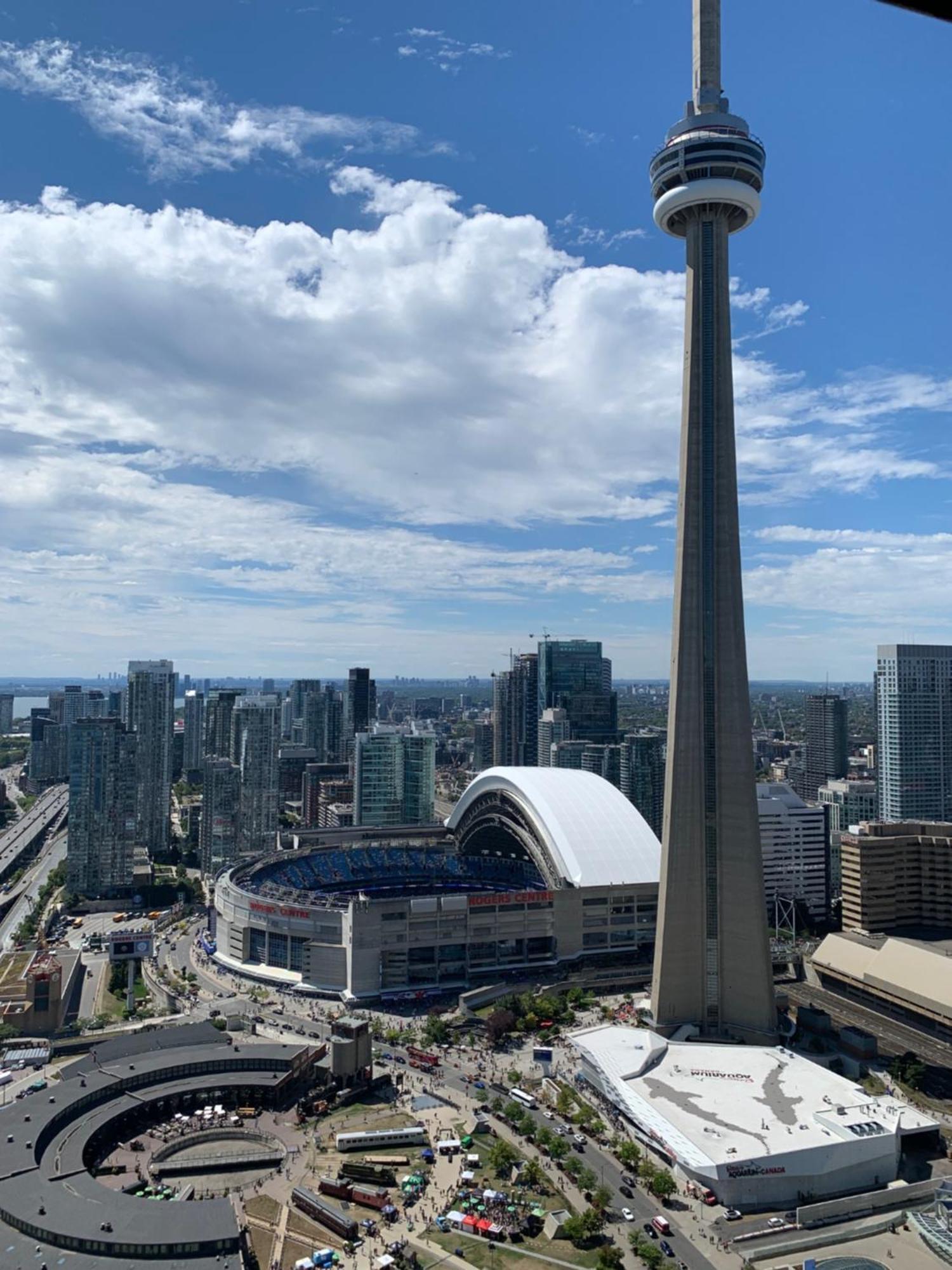 Ferienwohnung Magnificient View Next Cn Tower/Rogers/Union/Mtcc Toronto Exterior foto