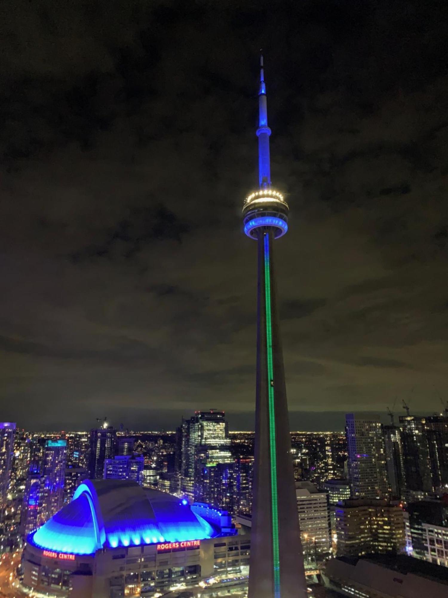 Ferienwohnung Magnificient View Next Cn Tower/Rogers/Union/Mtcc Toronto Exterior foto