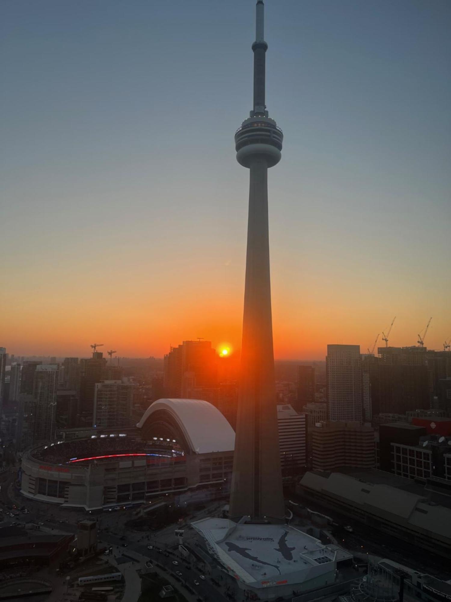 Ferienwohnung Magnificient View Next Cn Tower/Rogers/Union/Mtcc Toronto Exterior foto